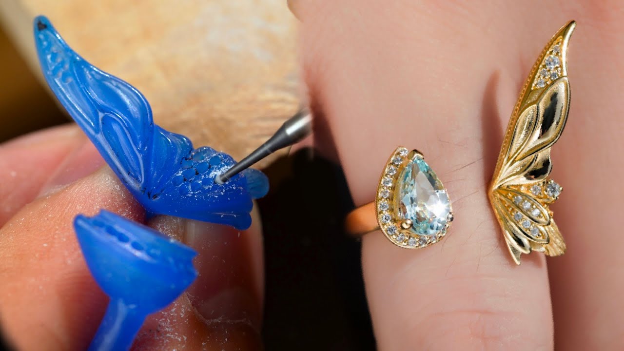 From Wax to Wings: Creating a Butterfly Ring of Transformation