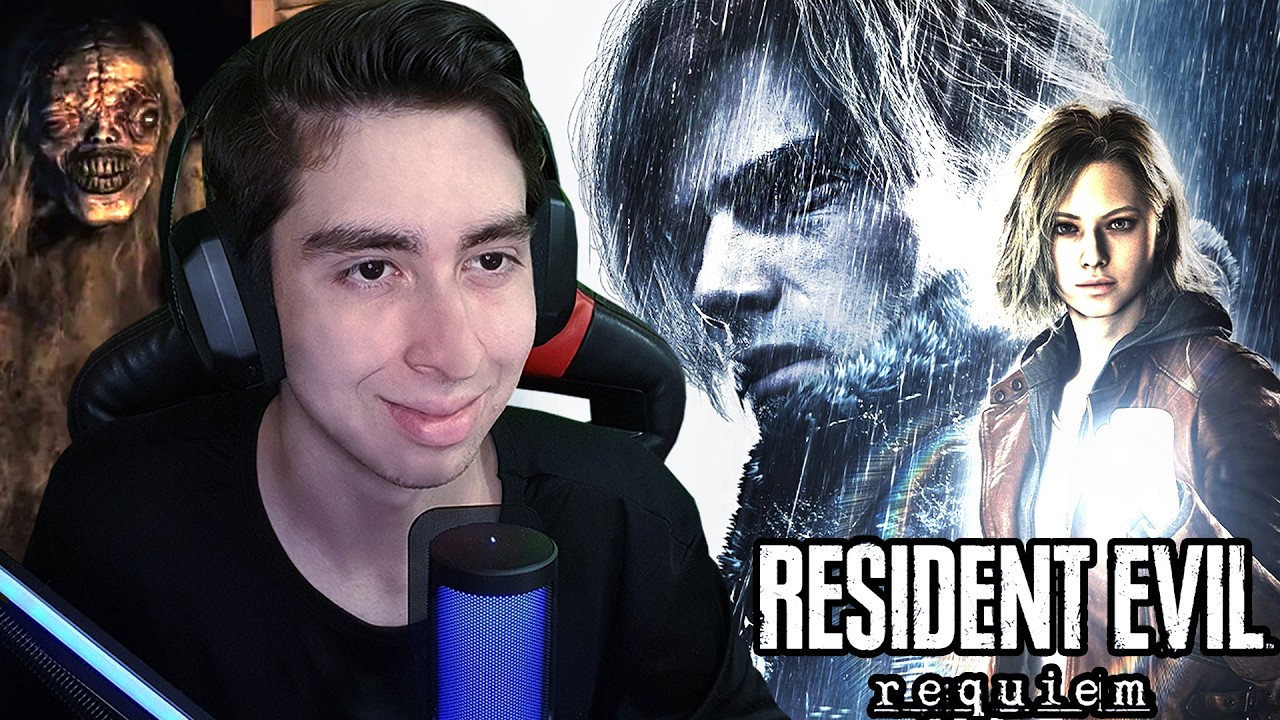 Live Jogando Resident Evil 9: Requiem até ZERAR! #1 (Primeira Vez)