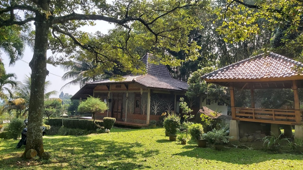 JUAL MURAH RUMAH JOGLO❗VIEW NYA LAPANGAN GOLF SUMMARECON BOGOR