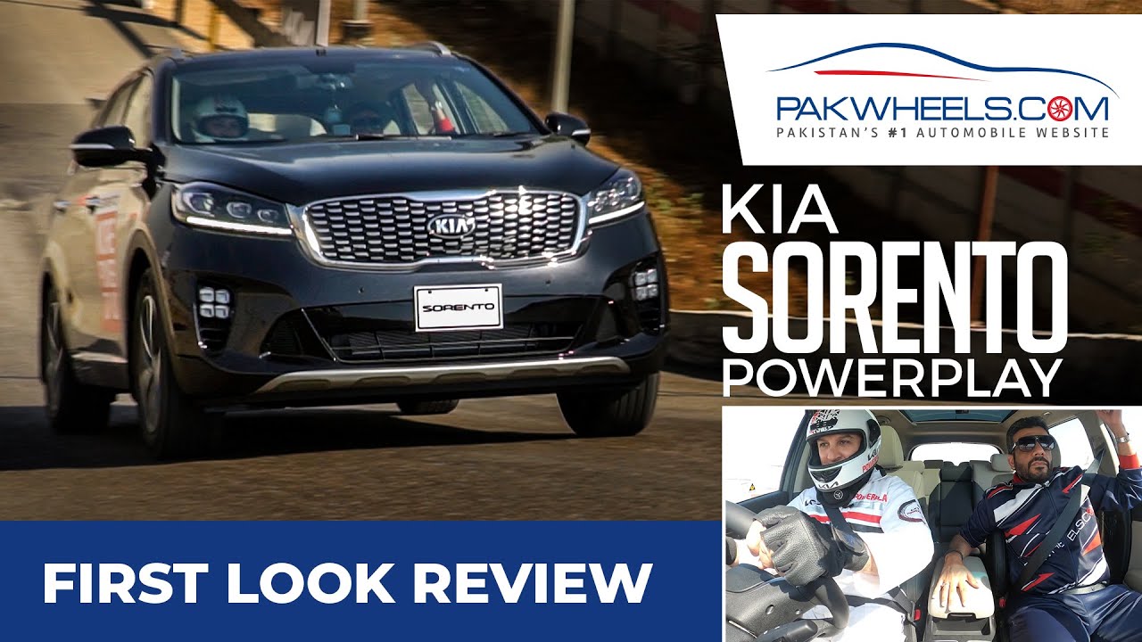 KIA Sorento 2021 | KIA Power Play | First Look Review | PakWheels