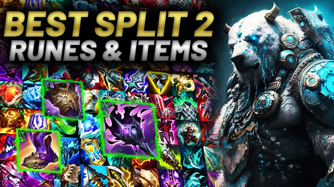 Season 2024 SPLIT 2 Best Runes & Items for Volibear! | League of Legends Volibear Jungle