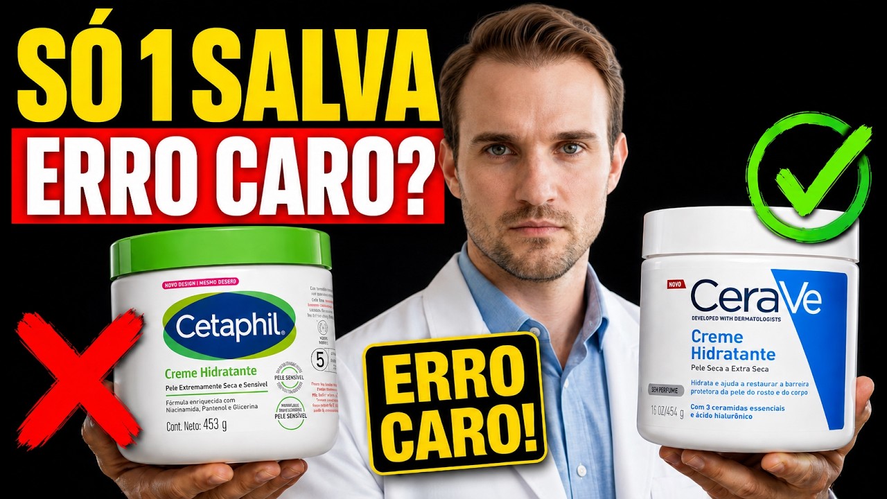 Cetaphil vs CeraVe: A Guerra Que Divide Dermatologistas (Melhor Para Você)