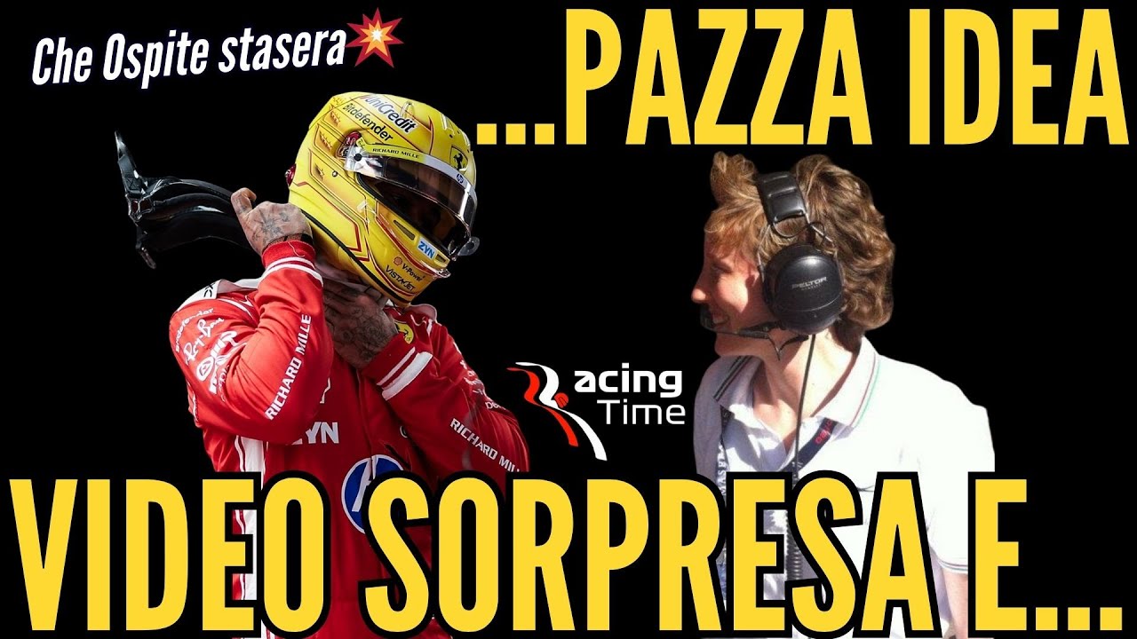 Stasera un OSPITE ECCEZIONALE a Racing Time