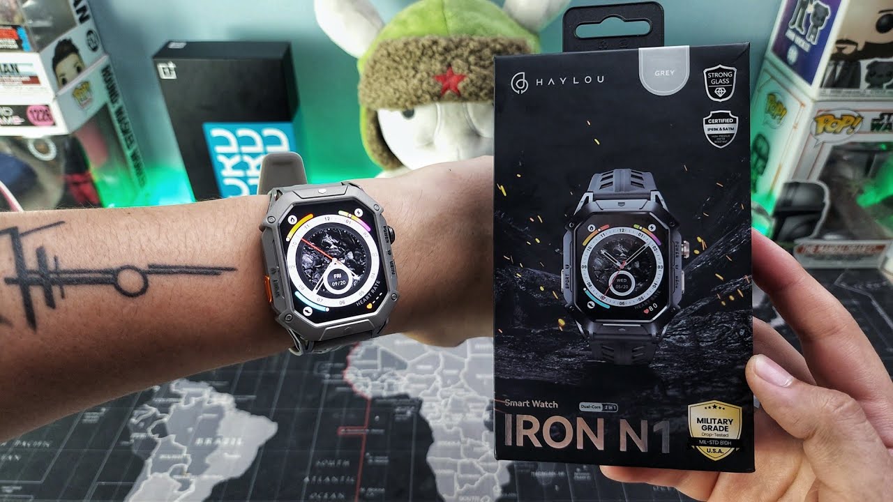 ⌚ HAYLOU Iron N1 ⌚ El SmartWatch Indestructible De $950 Pesos ($50 USD)