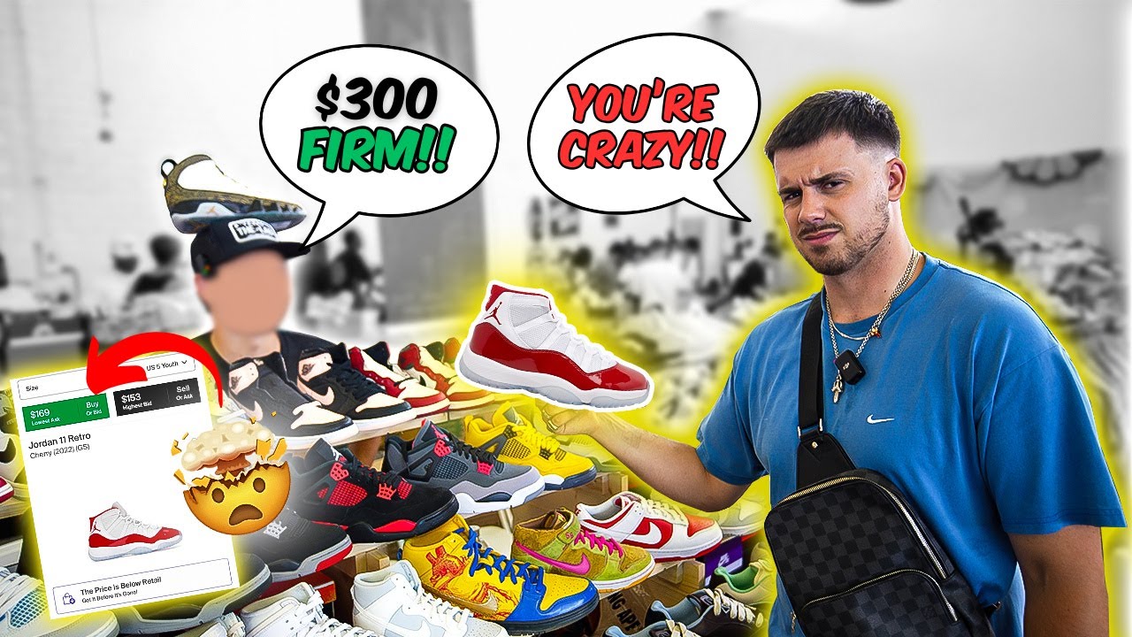 PRICES WERE INSANE AT SNEAKER CON DALLAS 2023!!! *SOLD $50,000 RESELLING SHOES IN 24 HOURS*