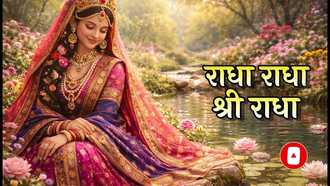 Radha Radha Naam Sumiran | Soulful Radha Krishna Morning Bhajan | Peaceful Bhakti Vibes #RadhaRani