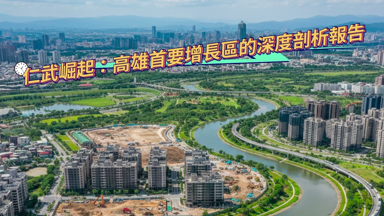仁武重劃區深度解析：高值化產業聚落如何引領高雄邁向下一波成長高峰 #買房 #高雄房市 #房市分析 #高雄買房 #買房攻略 #房地產 #投資理財 #高雄 #不動產