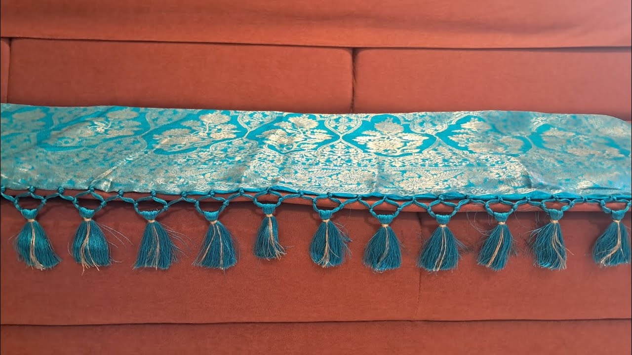 Saree tassels ideas for beginners #tassels #ariwork #howtomakewoolenflower 