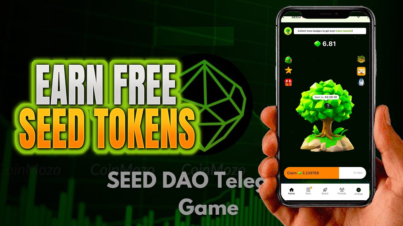 How to Earn Free Tokens in Seed Airdrop via Telegram: Step-by-Step Guide!