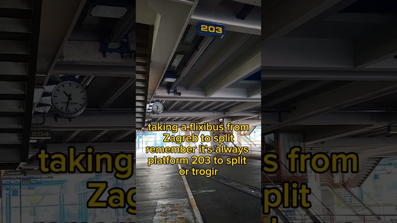 Bus From Zagreb To Split With Flixbus 