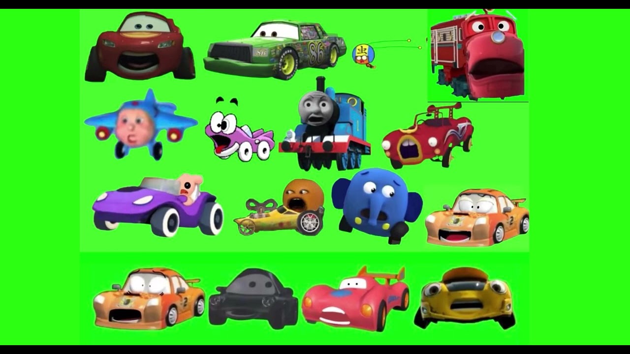 Cartoon Characters Screaming Sound Effects (Mcqueen- Wheely O Wheel)