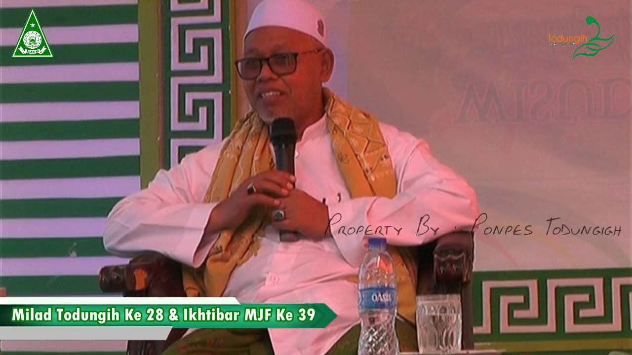CERAMAH KH. ABD ADZIM KHOLILI DI PONPES TODUNGIH