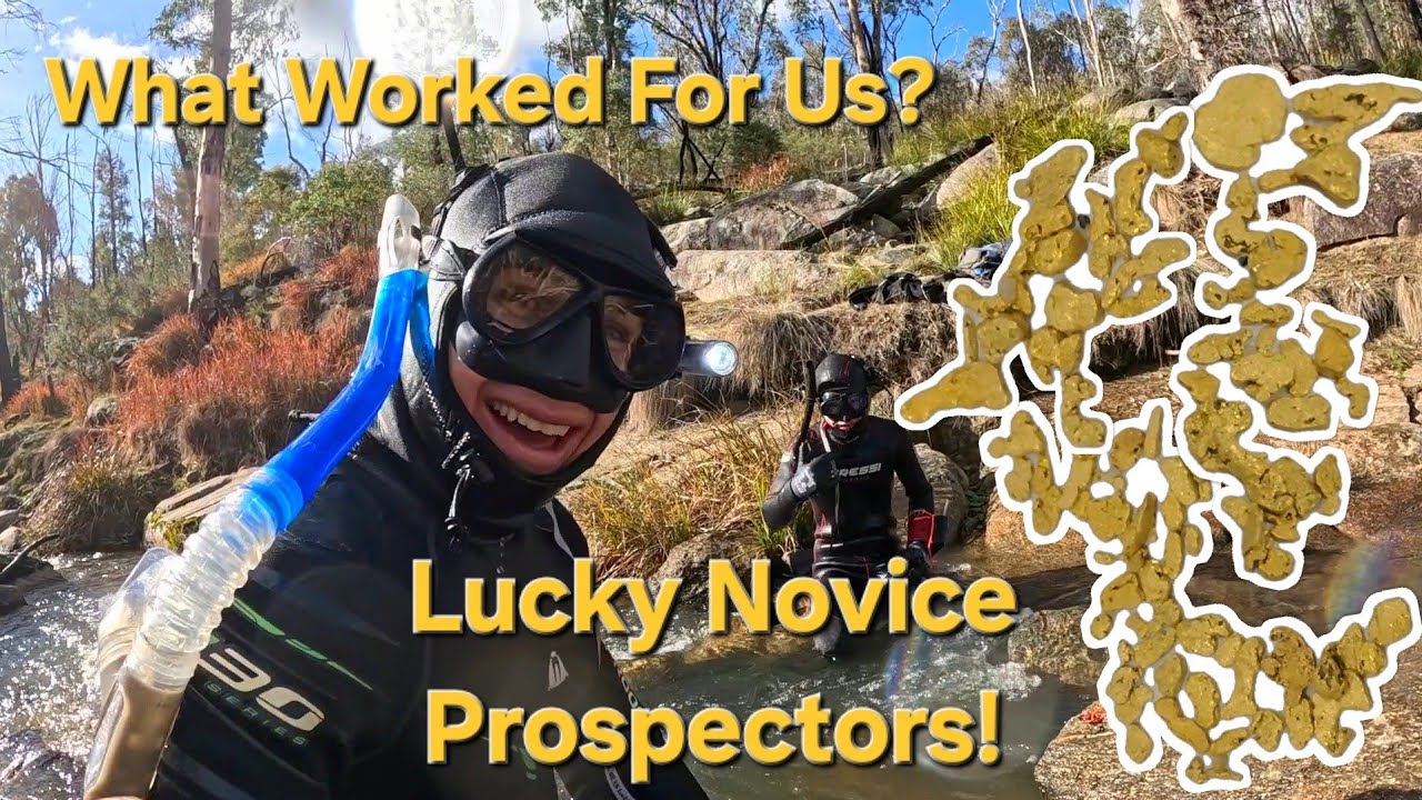 Gold Prospecting Beginners Discover Gold Rich River | Australian Gold NSW