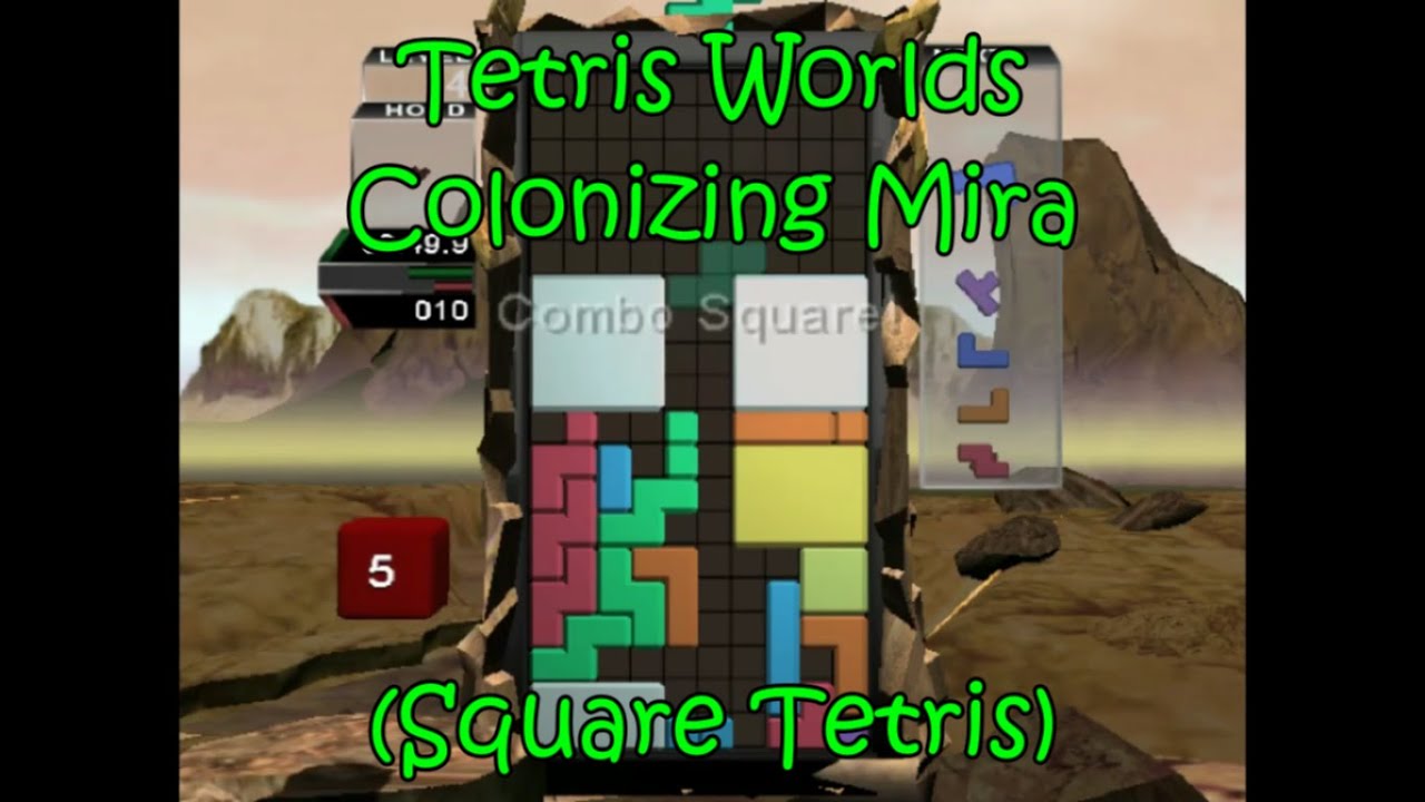 Tetris Worlds: Colonizing Mira (Square Tetris)