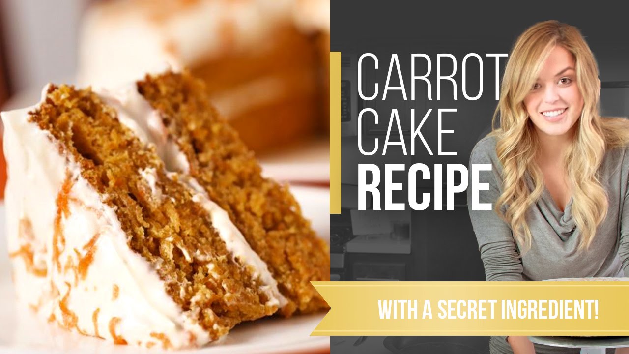 Carrot Cake Recipe W/ Secret Ingredient