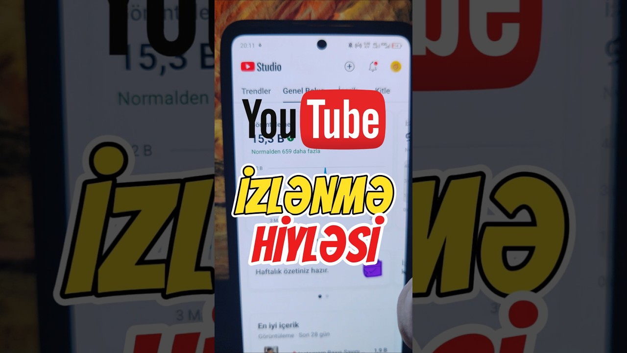 YouTube-da İzlənməni Artırmağın Ən Asan Yolu! (Yeni Metod 2025)
