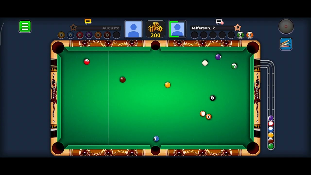 8 ballpool  - #gameplay #mobilealves #8ballpool 
