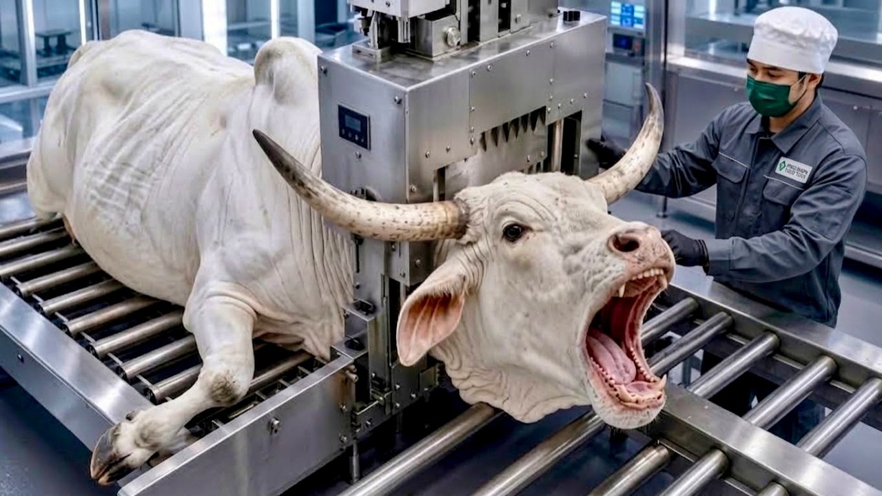 Inside the Massive White Brahman Bull Horn Factory | How Luxury Horn & Leather Duffle Bags Are Made