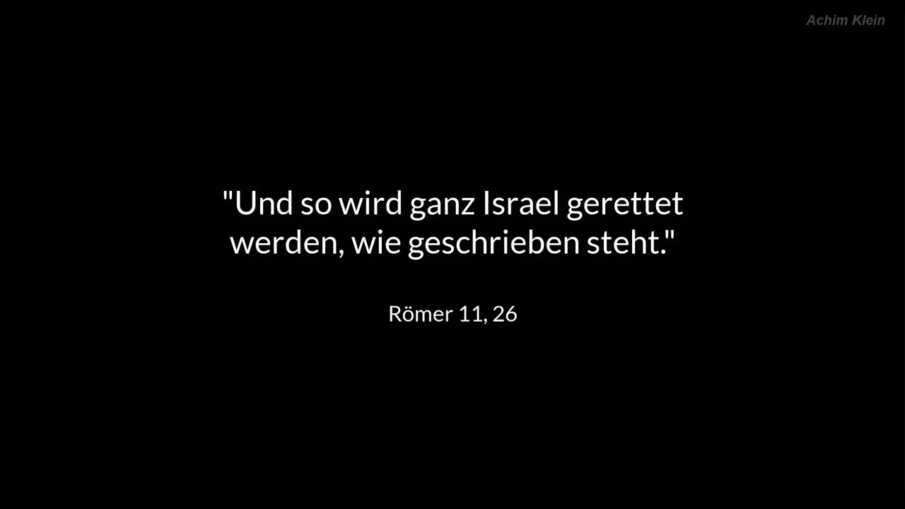 Kap. 105: Die Wiedergeburt Jerusalems - Was heißt das: 