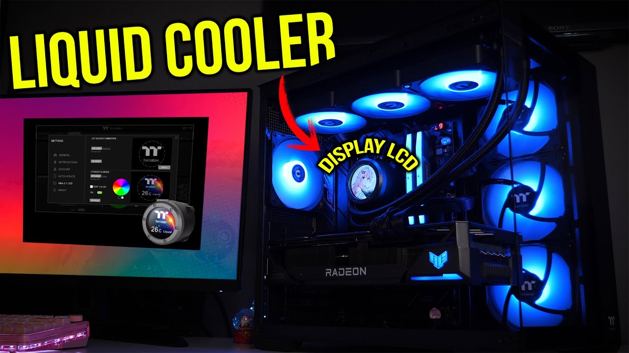 THERMALTAKE TH360 V2 ULTRA ARGB – REFRIGERACIÓN LÍQUIDA CON PANTALLA! 😱🔥