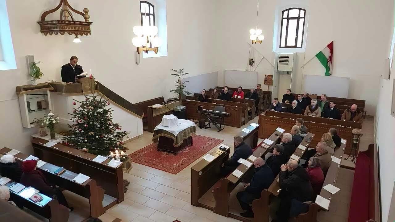 2025.12.25. Ünnepi Istentisztelet és úrvacsora