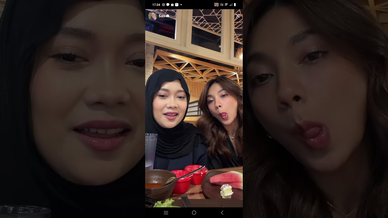 Adek kakak live tiktok dinda kirana & shafira