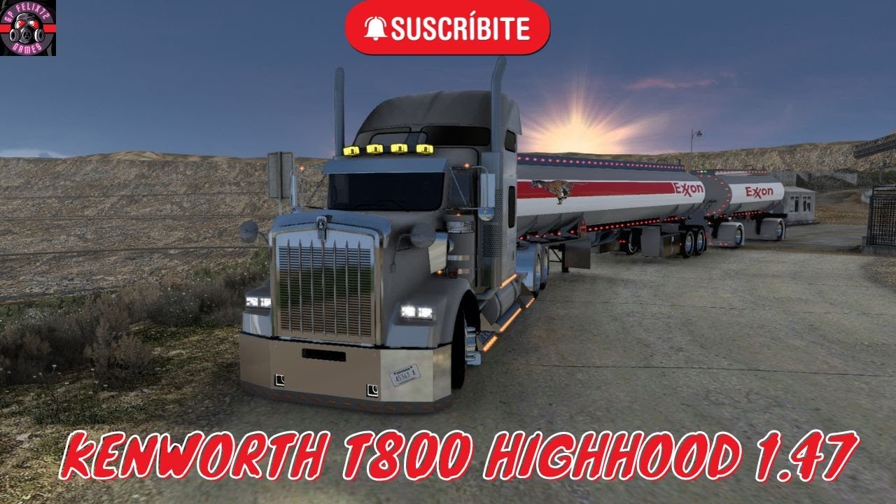 KENWORTH T800 - AMERICAN TRUCK SIMULATOR 1.47