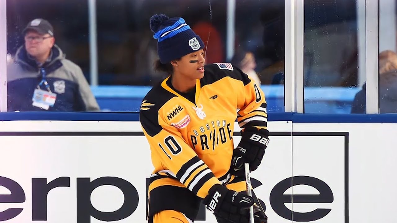 Blake Bolden discusses her journey in hockey