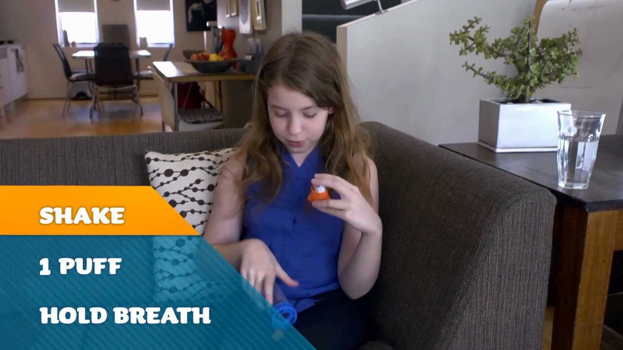 How to use a preventer puffer with a spacer