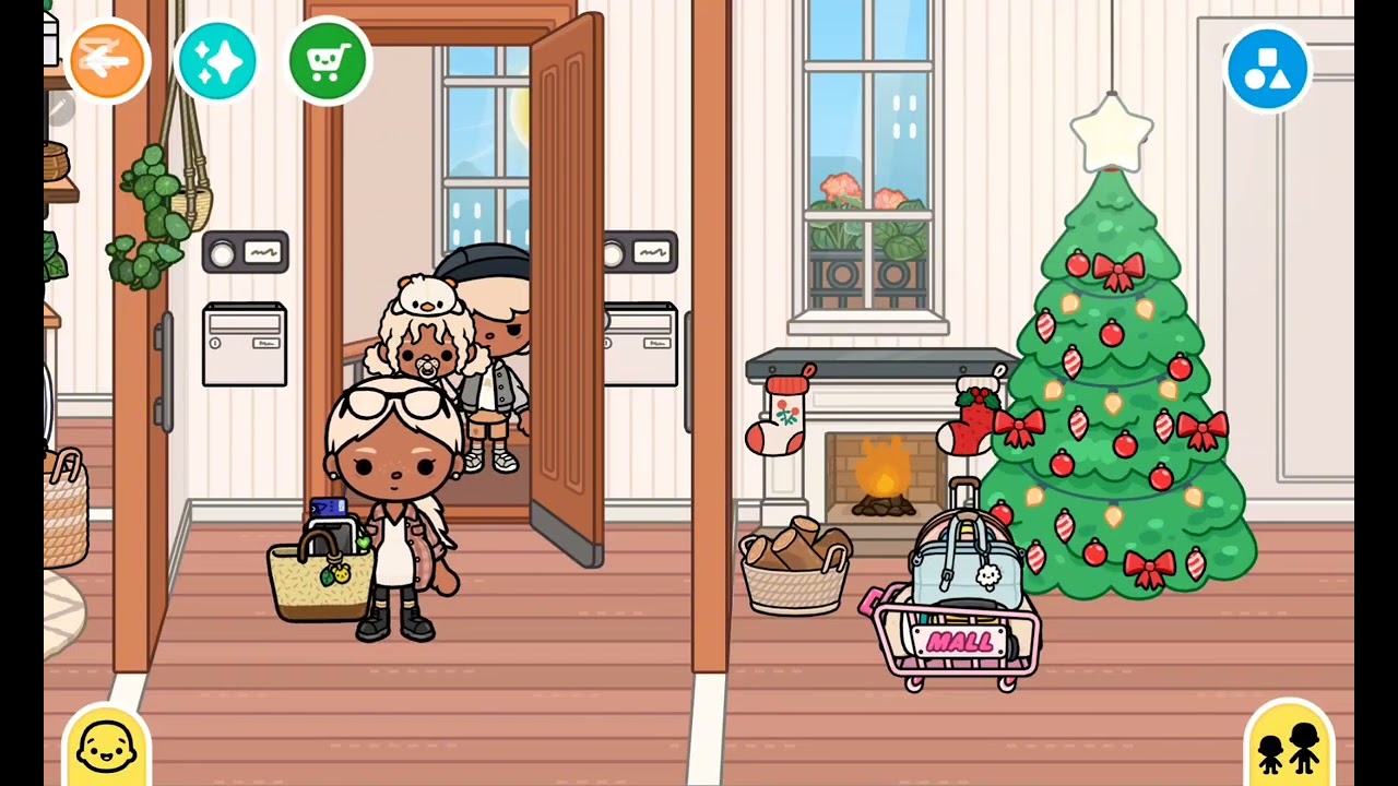 Подготовка к родам в тока бока части 1 😱✨🎀