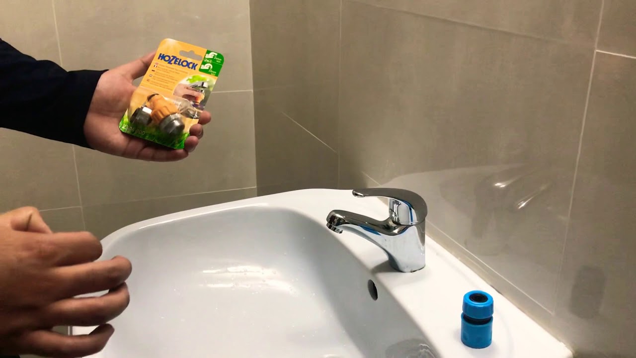 Mutfak Musluğu ve iç mekan musluklarına hortum bağlamak | iç mekan musluk adaptörü | faucet adapter