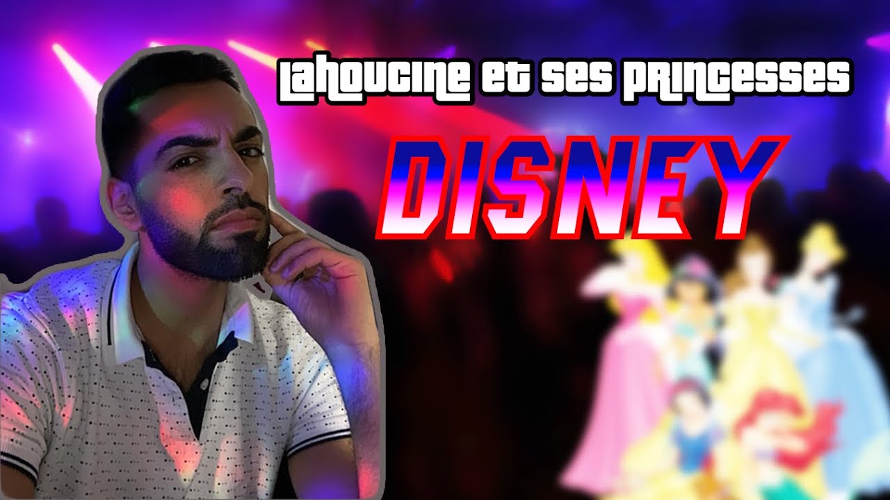 Lahoucine et ses princesses.. Disney!