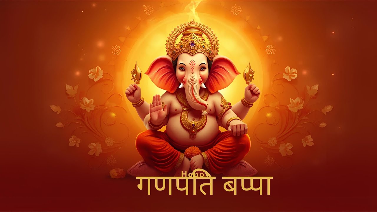 Ganpati Bappa Bhajan | Lord Ganesha Hindi Devotional Song | Peaceful & Divine
