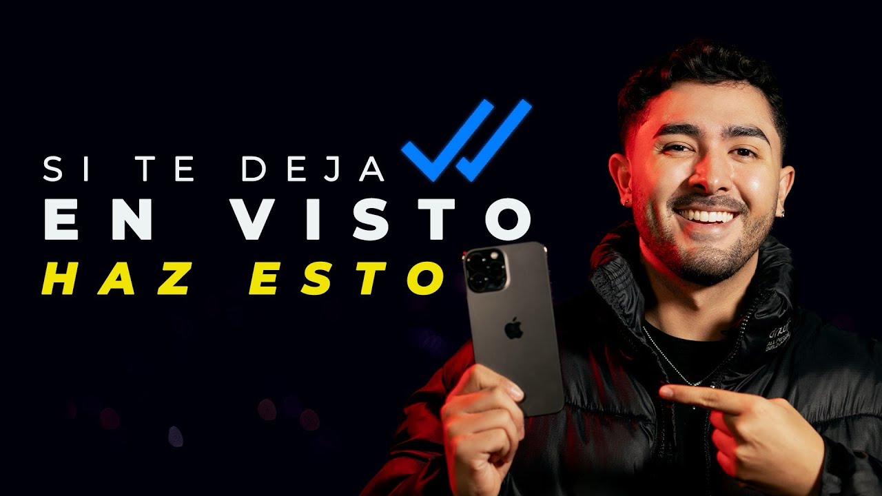 Qué hacer si no te contesta los mensajes y te deja en visto ✅ 💬