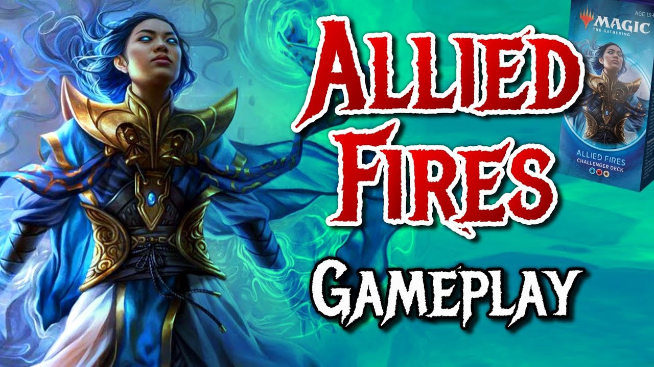ALLIED FIRES Challenger Deck Gameplay - Magic Arena