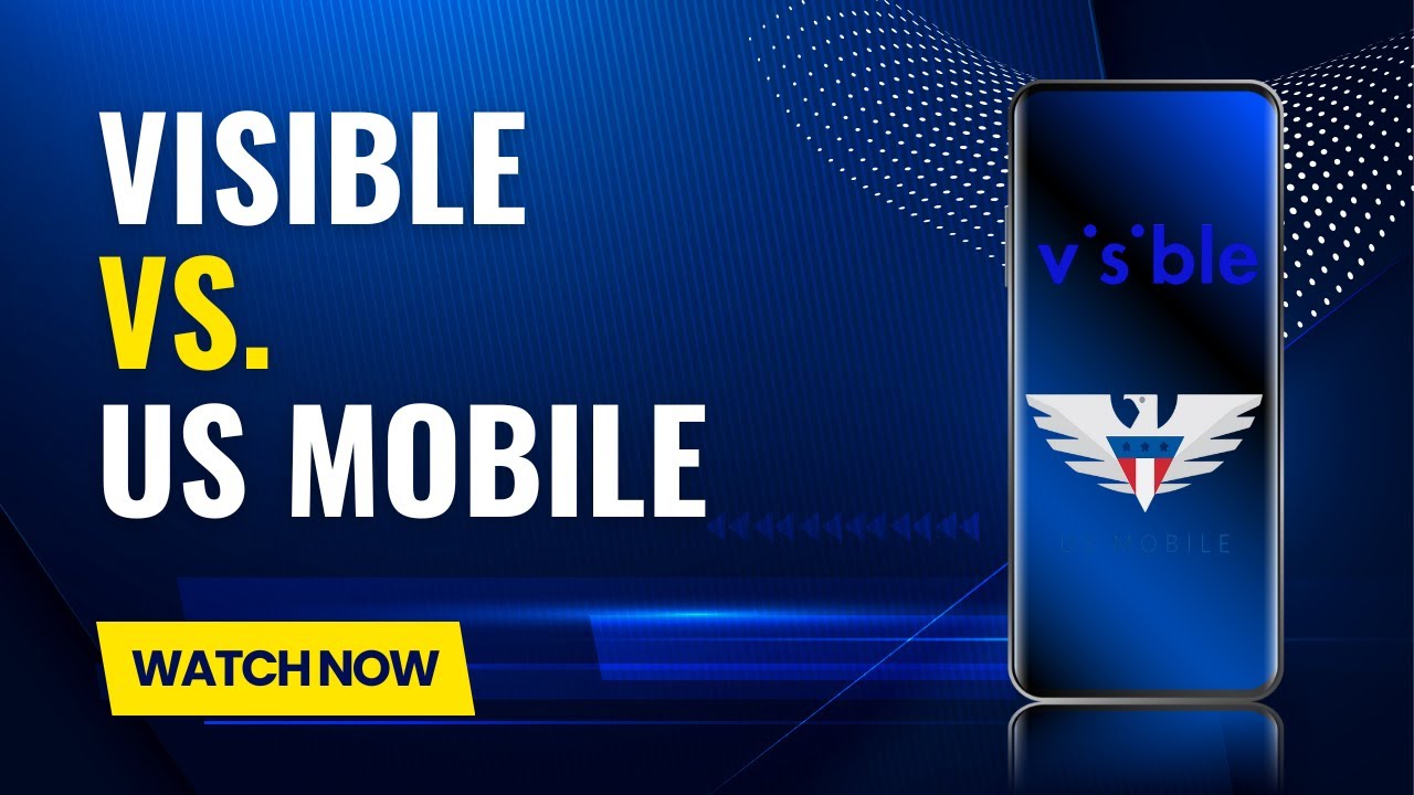 Visible против US Mobile: тарифы, цены, покрытие и объем данных.