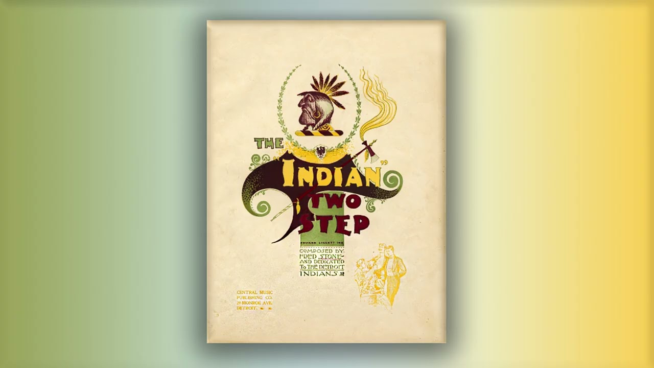 The Indian - Two-step - Fred S. Stone - RagTime - Midi - Piano - 1895