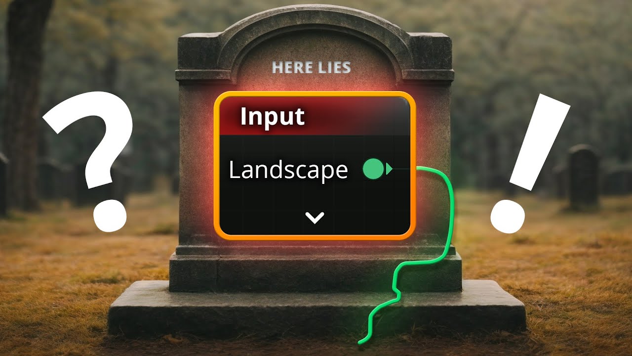 Вход ландшафта PCG ОТСУТСТВУЕТ в Unreal Engine 5.4?