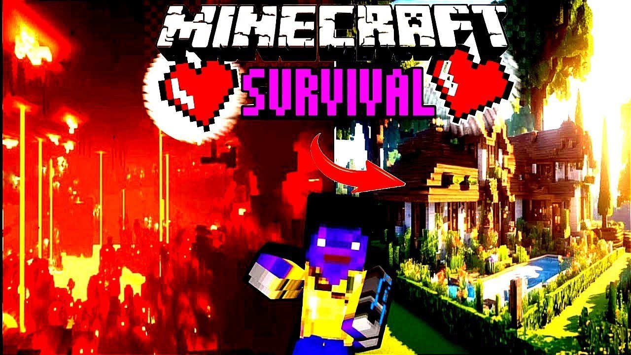 I TRANSFORMED MY NETHER IN OVERWORLD IN MY SURVIVAL WORLD *GONE WRONG*
