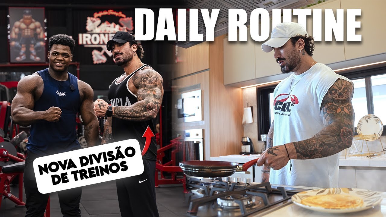 DAILY ROUTINE + TREINO COM O RODRIGO PANTERA