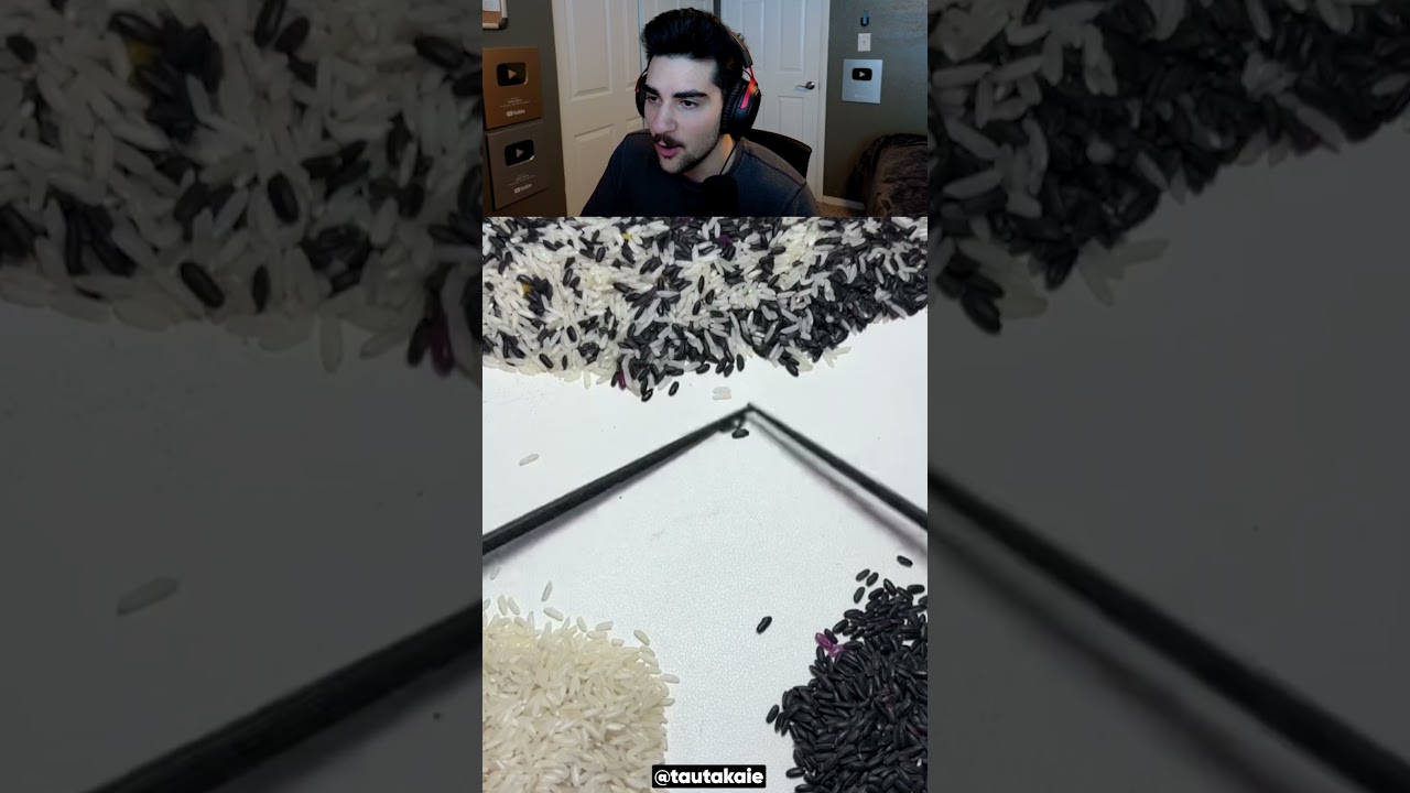 Как отделить рис! 😯