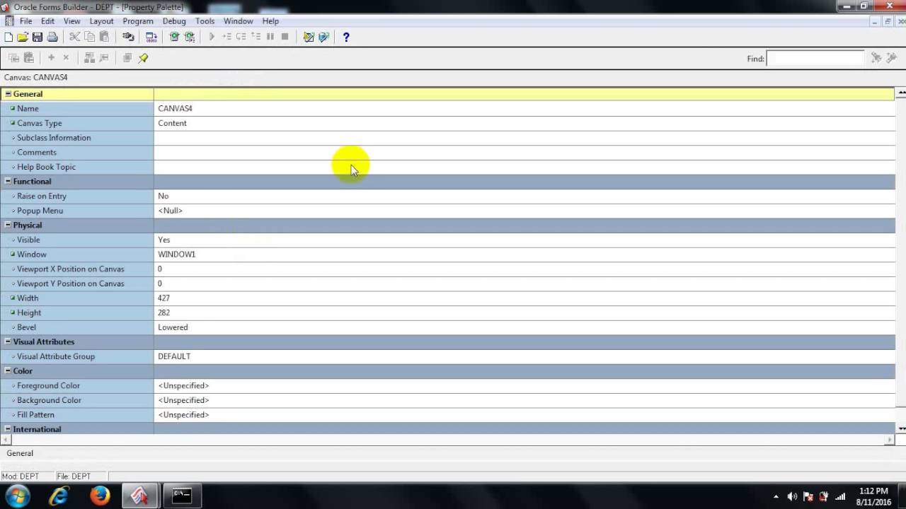How to create Stack Canvas in Oracle || Ra soft