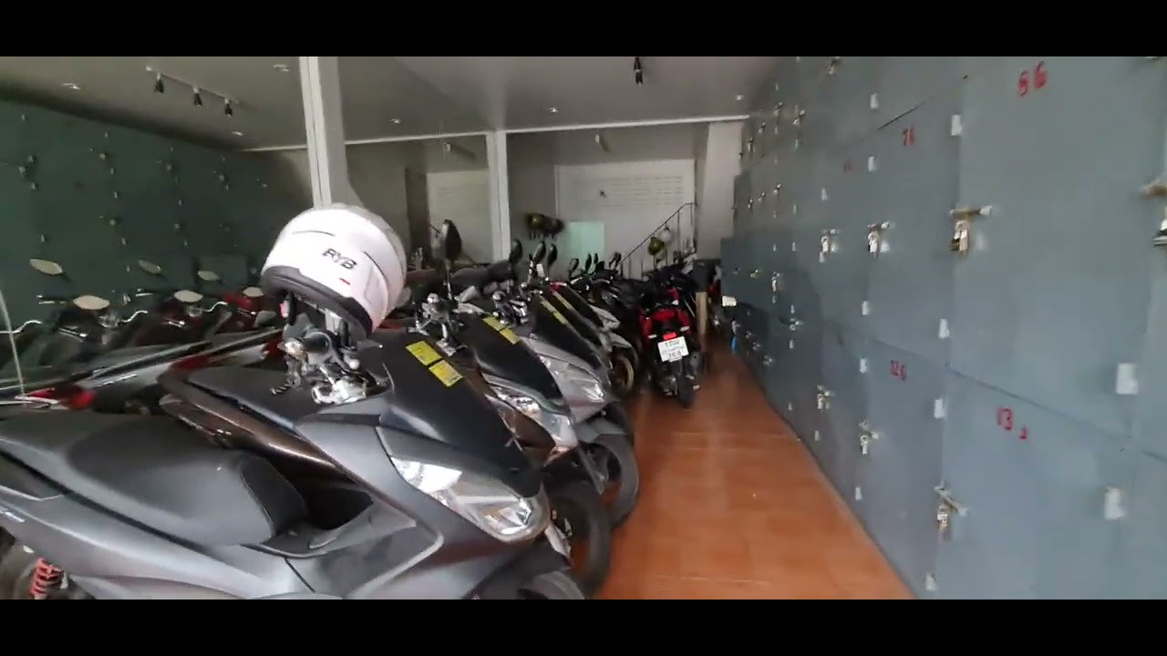 Hua Hin, Thailand, Motorcycles rental shop