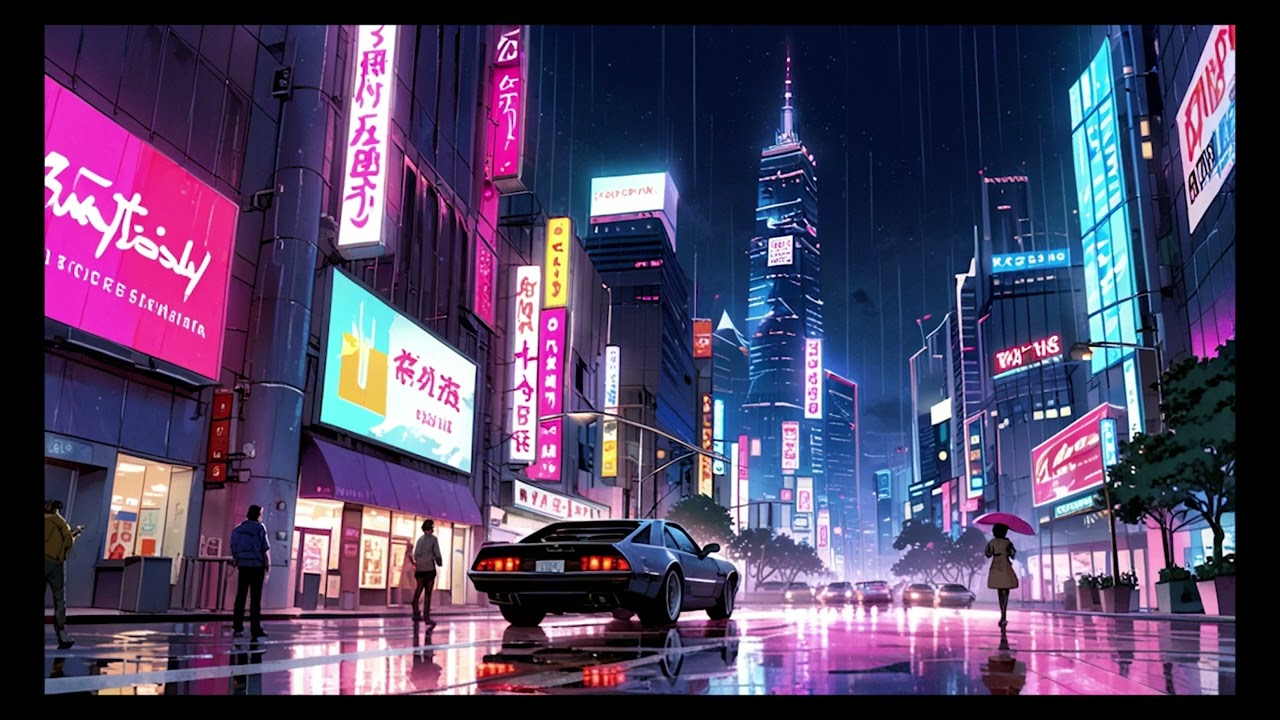 Cyberpunk Lofi Music &ndash; Chill & Futuristic Vibes for Coding, Studying, and Gaming