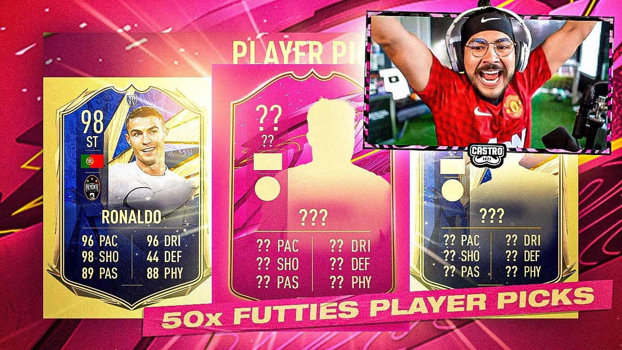 50 FUTTIE PLAYER PICKS!! 2 TOTY IN 1 PICK!! FIFA 21