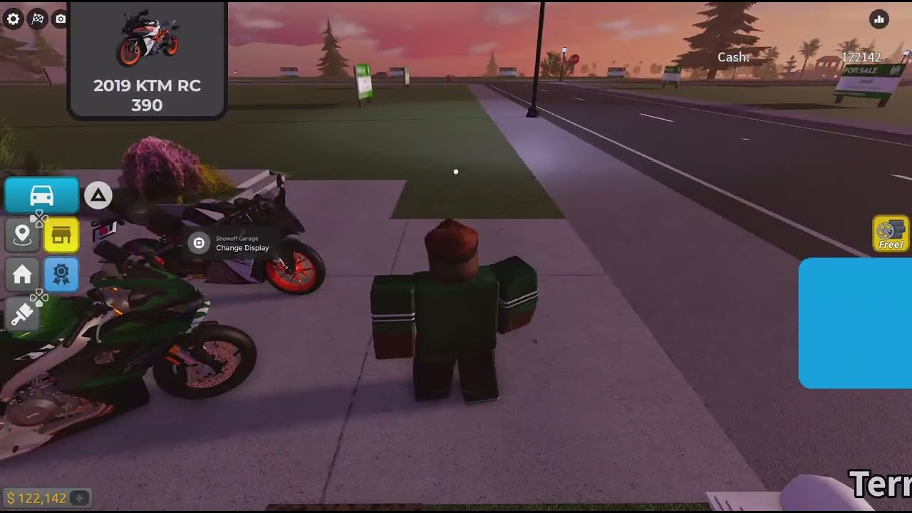 Motorcycle. Joyride part 2 racing Xander and cooking him.