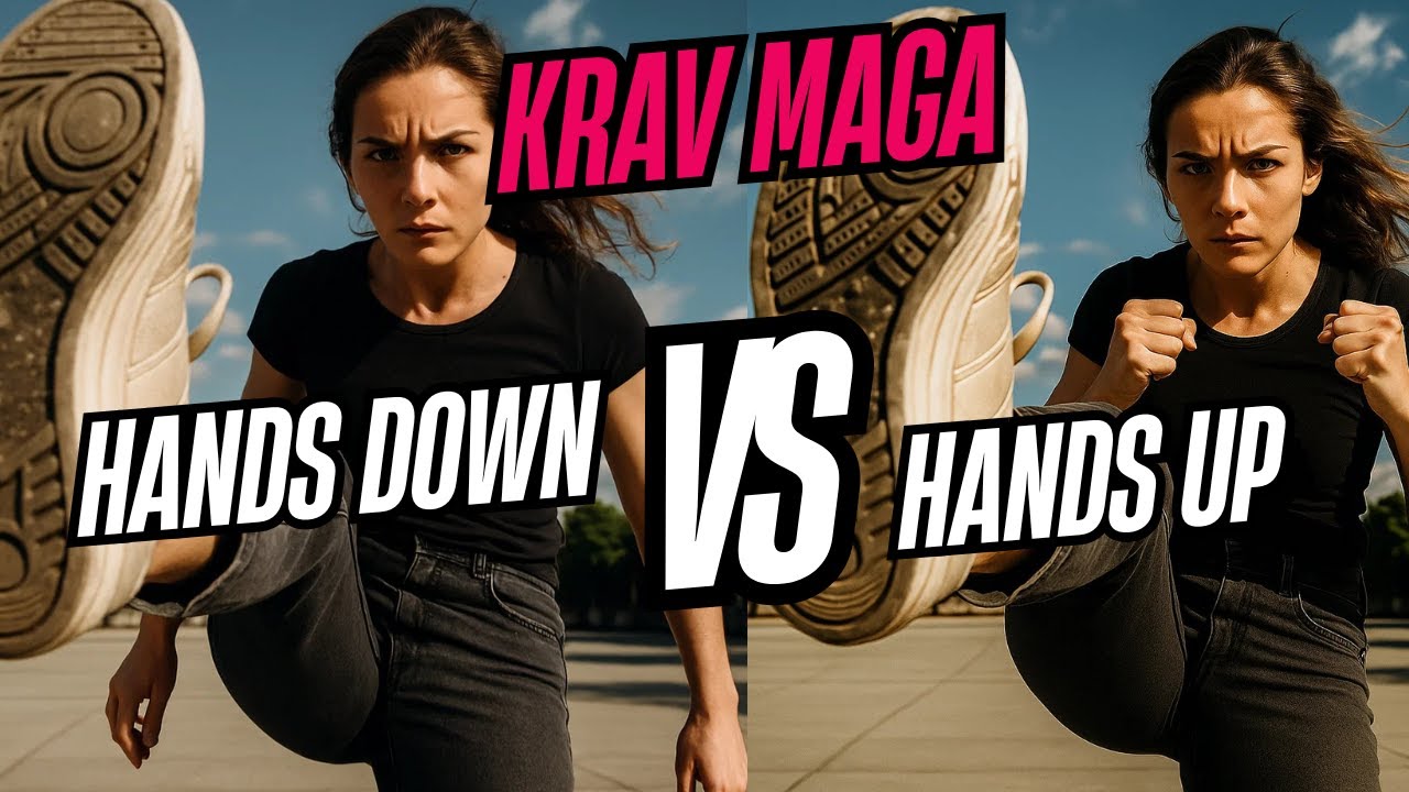 Krav Maga: Why You MUST Kick With Your Hands Down