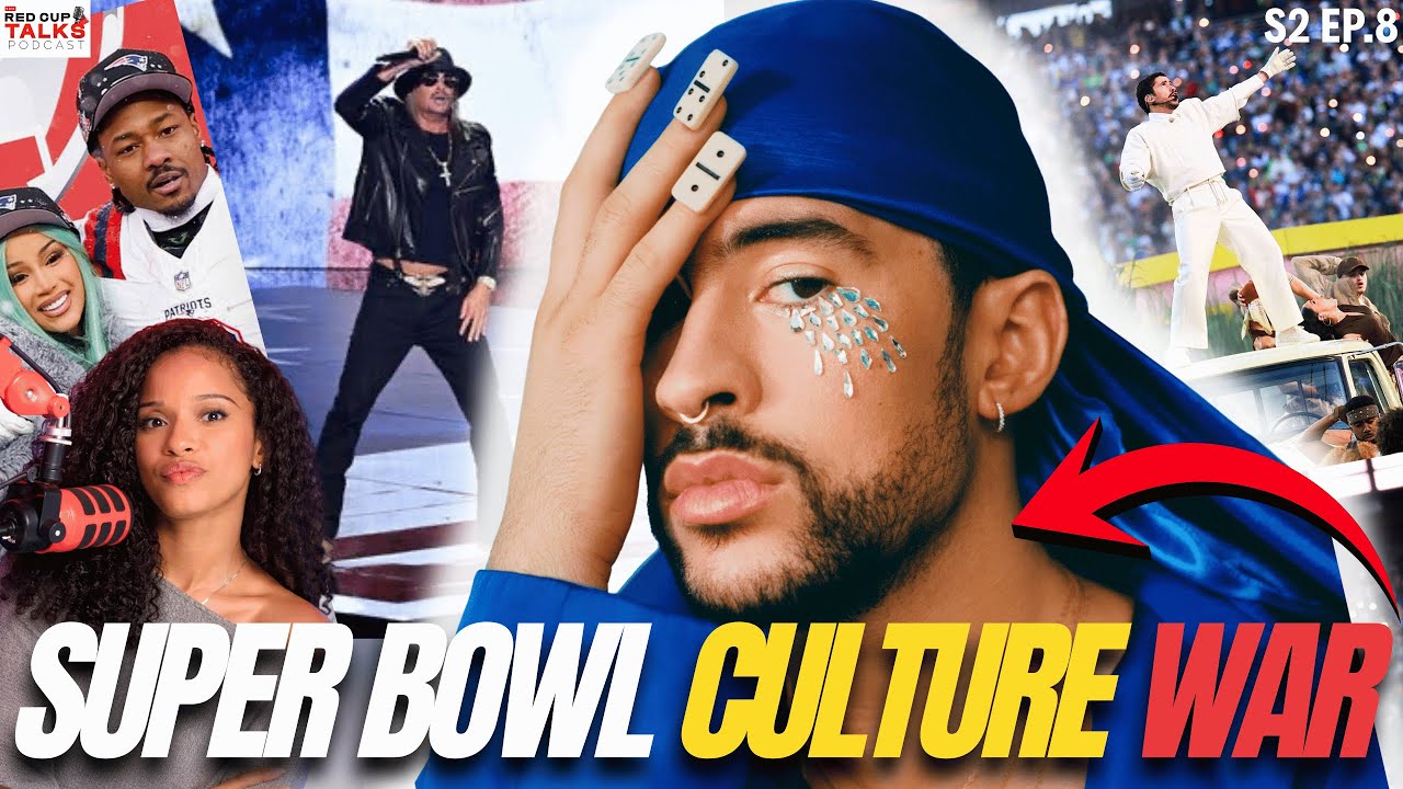 Super Bowl Culture War: Bad Bunny vs TPUSA Halftime, Cardi B & Stefon Diggs Drama