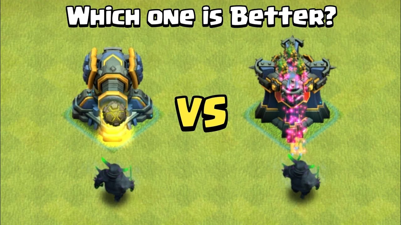 Ricochet Cannon VS Multi Archer Tower | Clash of Clans
