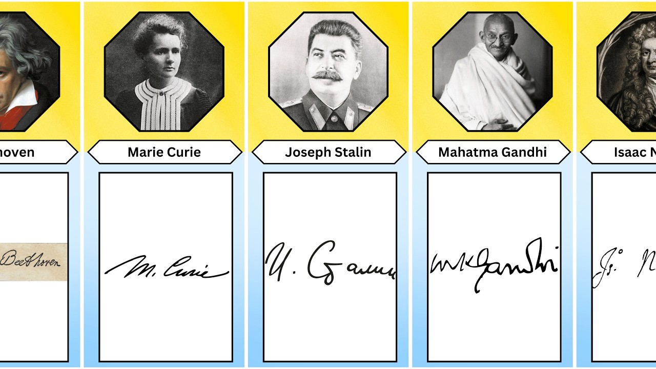 The Most Powerful Signatures Ever Written